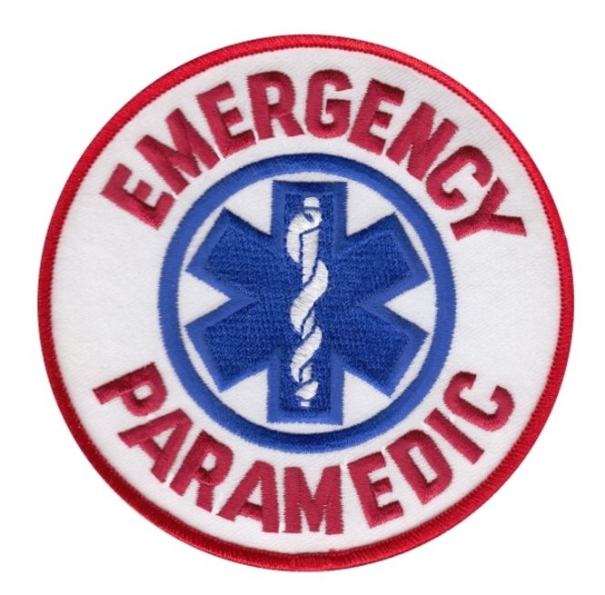 PARAMEDIC PATCH - SEW ON.